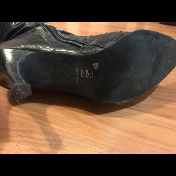 Boots high heels pointed toe 9.5 - Picture 4 of 9
